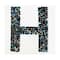 12 Pack: Black AB Letter Bling Sticker by Recollections®
